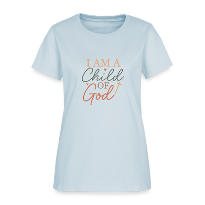 Child of God - Women's T-Shirt - light blue