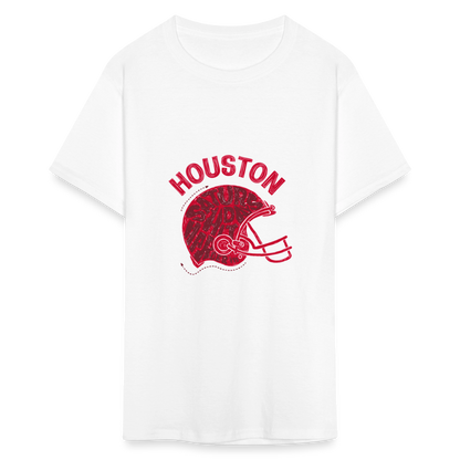 Huston football - Unisex  T-Shirt - white
