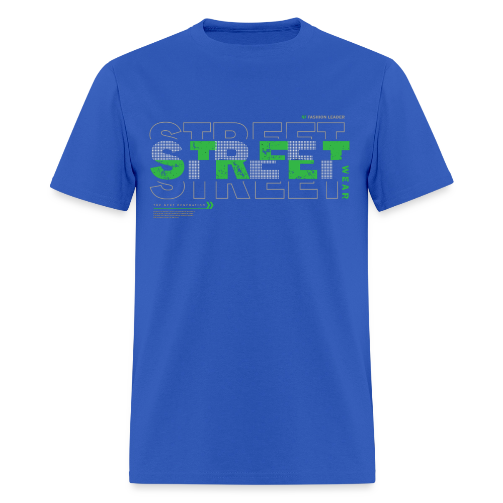 Street wear -Men's T-shirt - royal blue