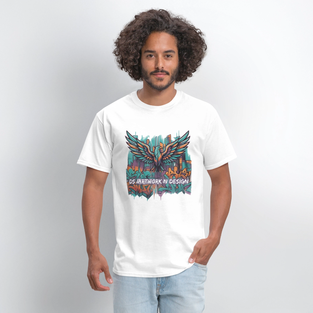 Graffiti Eagle - Men's T-Shirt - white