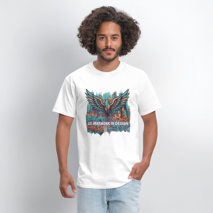 Graffiti Eagle - Men's T-Shirt - white