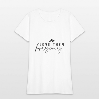 Love - Women's T-Shirt - white