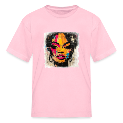 Pop Culture Woman 2 - Kids' T-Shirt - pink