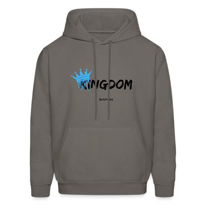 Kingdom Business - Men's Hoodie - asphalt gray