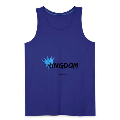 Kingdom Business - Men’s Premium Tank - royal blue