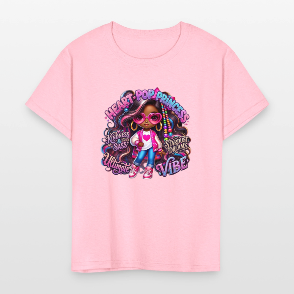 Black Girl Power - Princess Kids' T-Shirt - pink