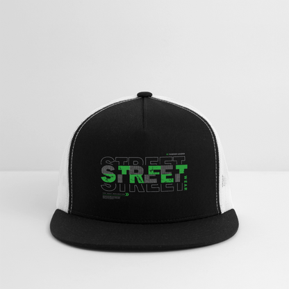 Street - Trucker Hat - black/white