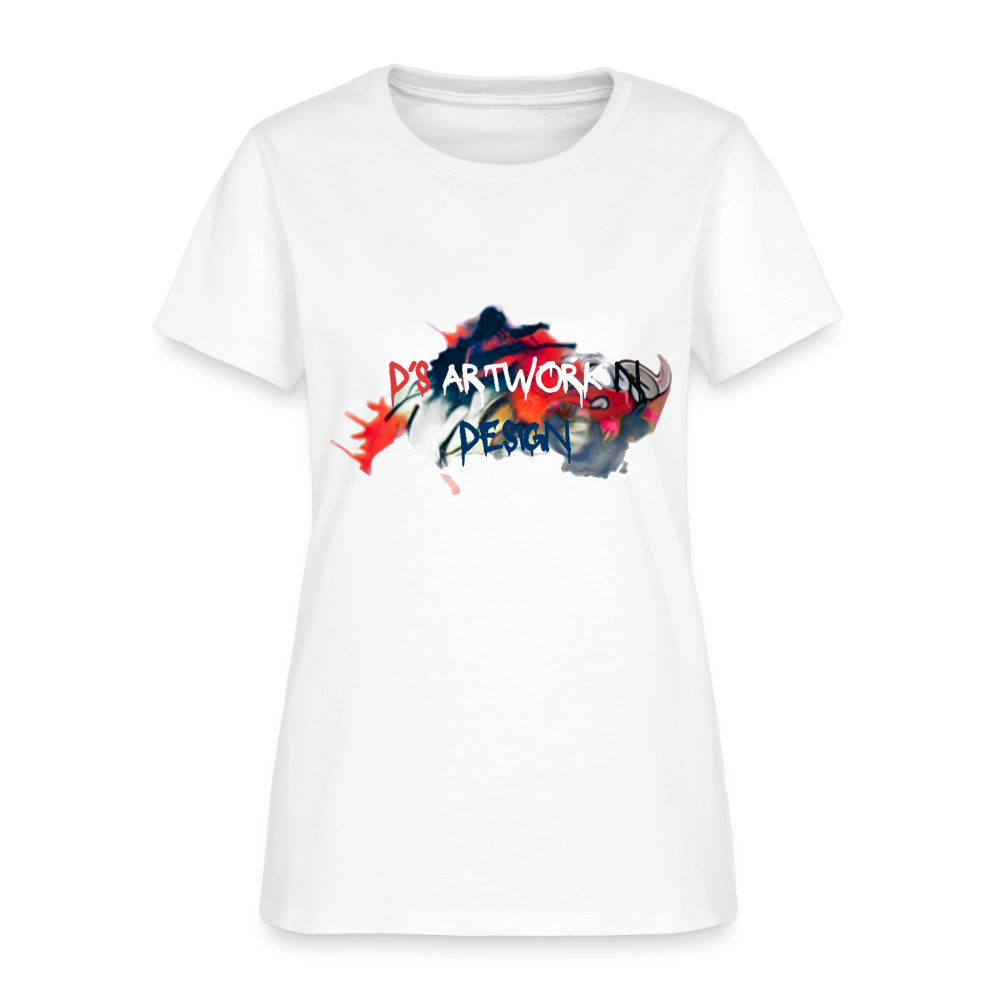 Spray paint - DS Women's T-Shirt - white