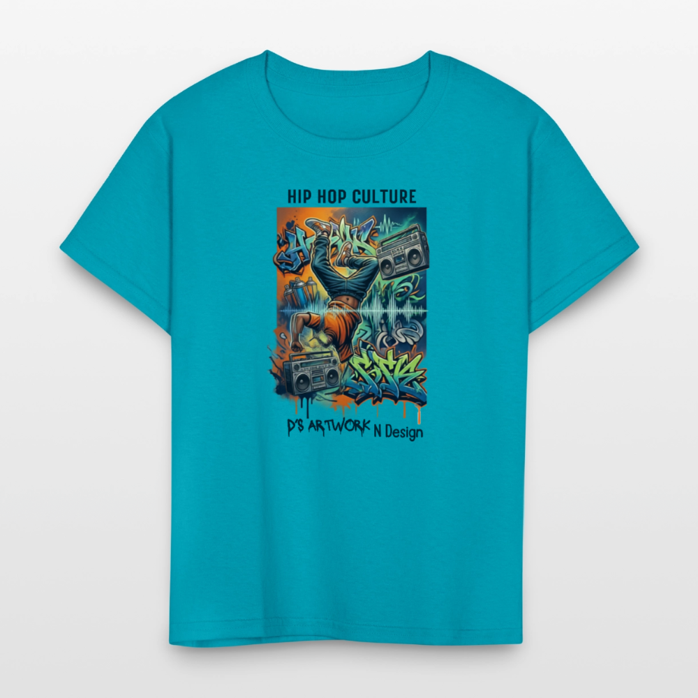 Hip Hop Culture - Kids' T-Shirt - turquoise