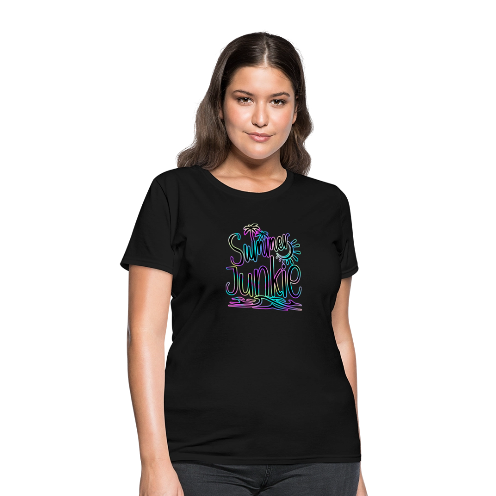 Summer Time -Women's T-Shirt - black