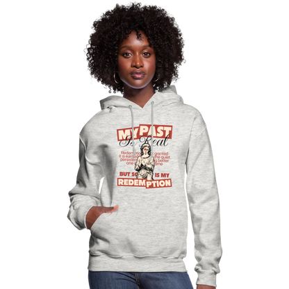 Redemption - Women's Hoodie - heather oatmeal