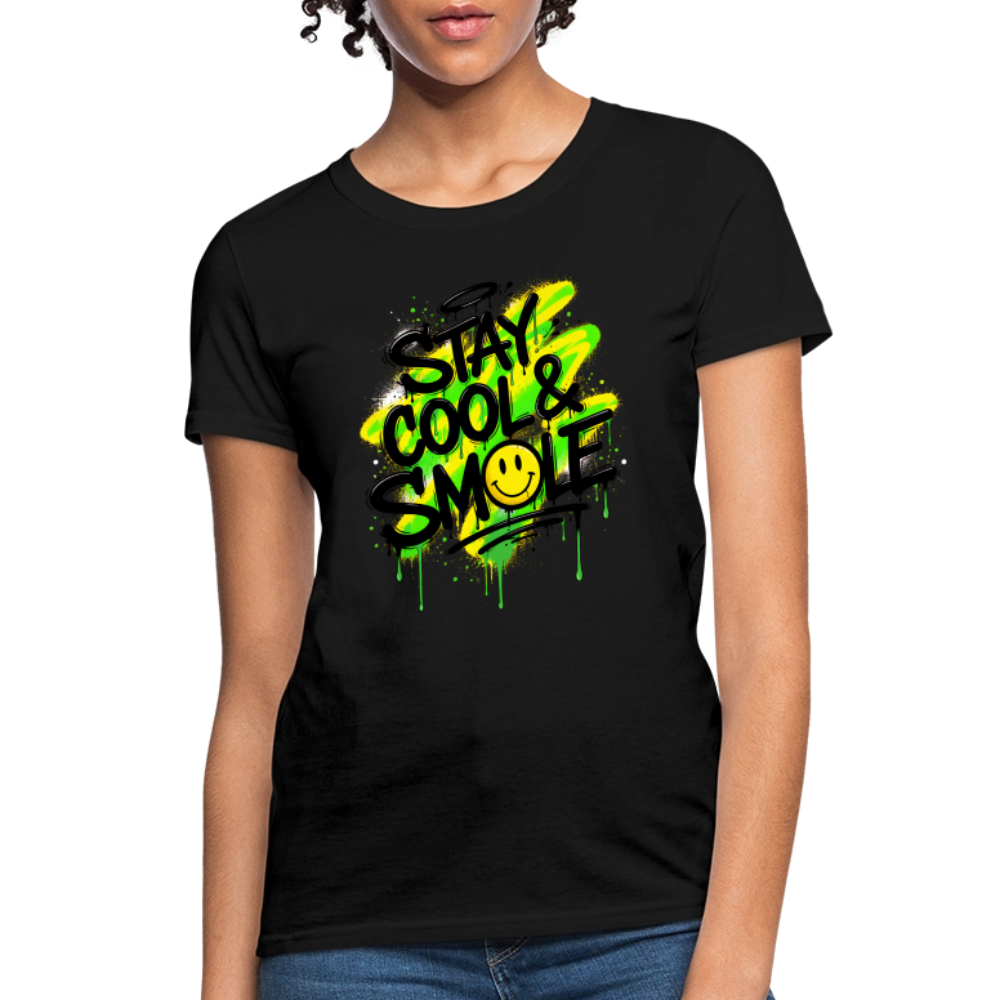 Stay Cool - Graffiti Women's T-Shirt - black