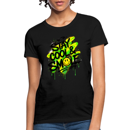 Stay Cool - Graffiti Women's T-Shirt - black