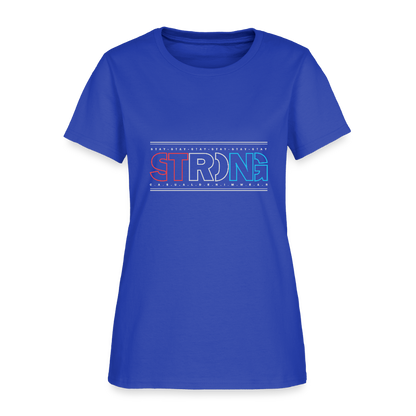 Stay Strong - Women's T-Shirt - royal blue
