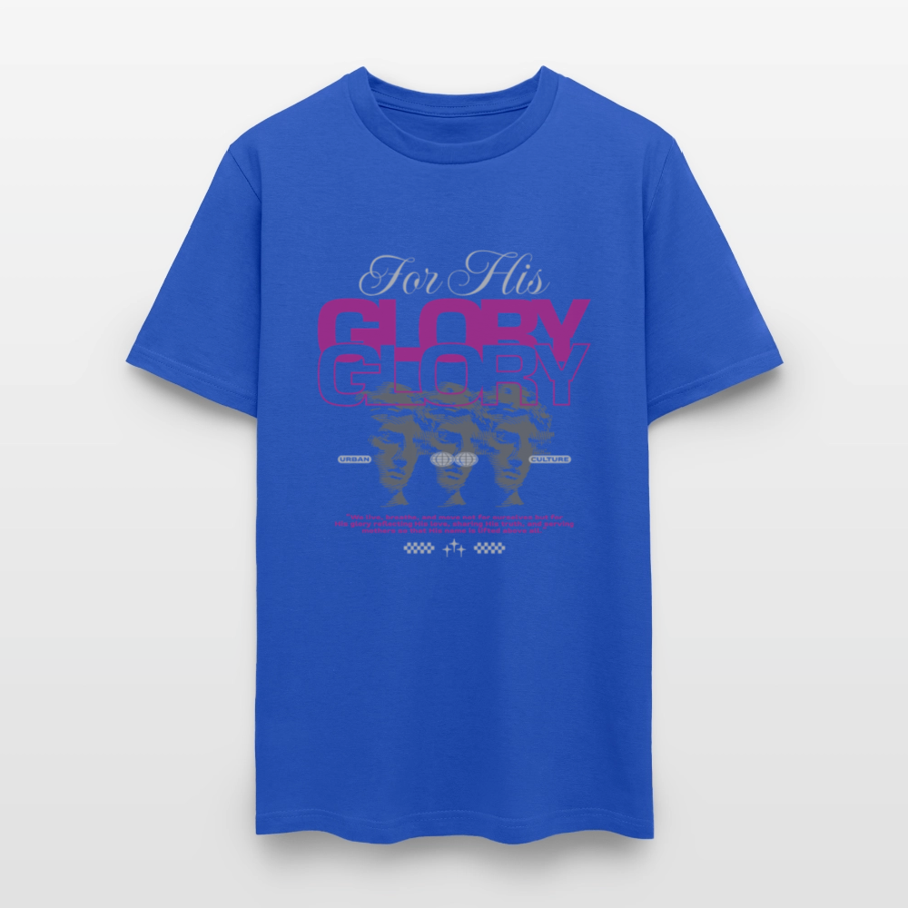 Glory to God - Men's T-Shirt - royal blue