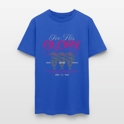 Glory to God - Men's T-Shirt - royal blue