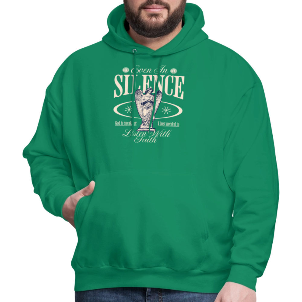 God Speaks - Men's Hoodie - kelly green