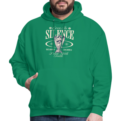 God Speaks - Men's Hoodie - kelly green