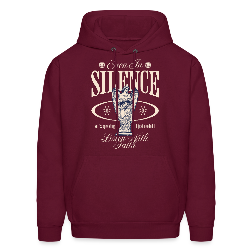 God Speaks - Men's Hoodie - burgundy