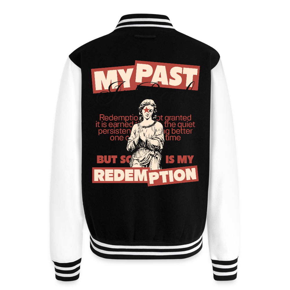 Redemption - Letterman Jacket - black/white