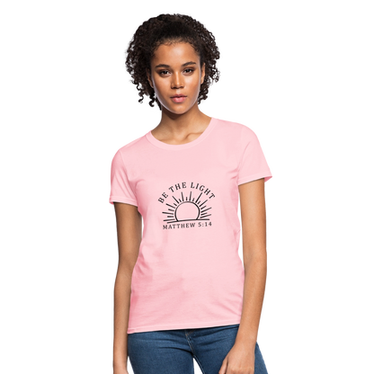 Be the Light - Women's T-Shirt - pink