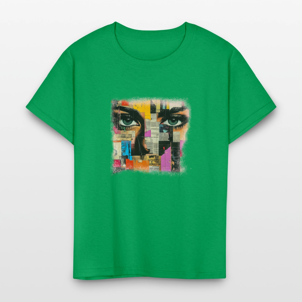 Pop Culture Woman 3 - Kids' T-Shirt - kelly green