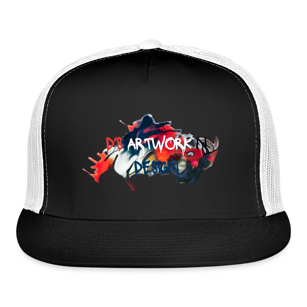 Spray Paint - DS Trucker Hat - black/white