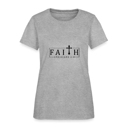 Ephesians 2:8 - Women's T-Shirt - heather gray