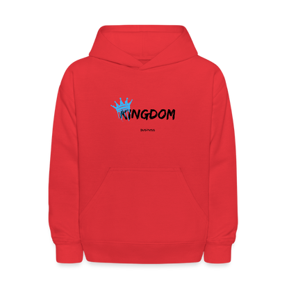 Kingdom Business - Kids' Hoodie - red