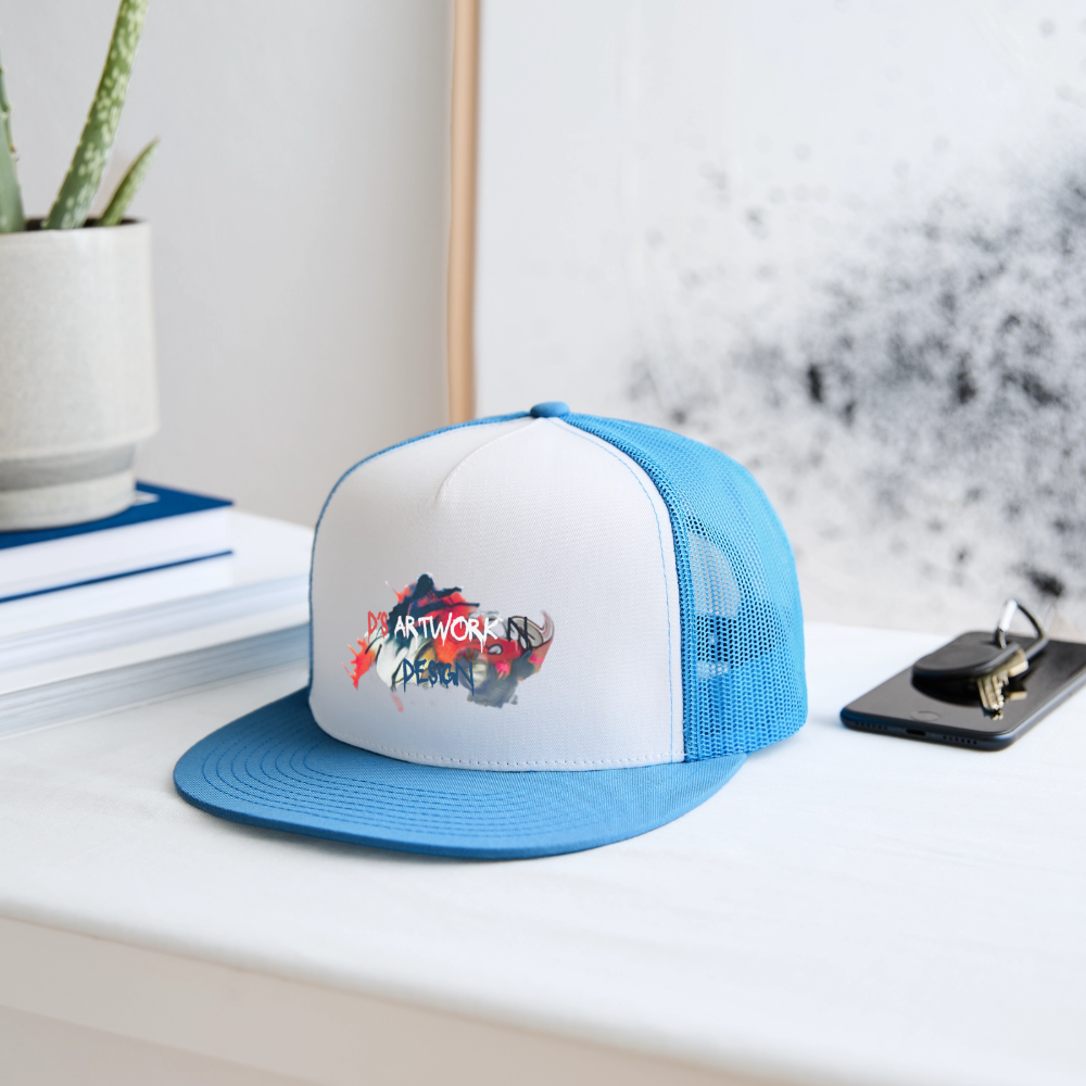 Spray Paint - DS Trucker Hat - white/blue