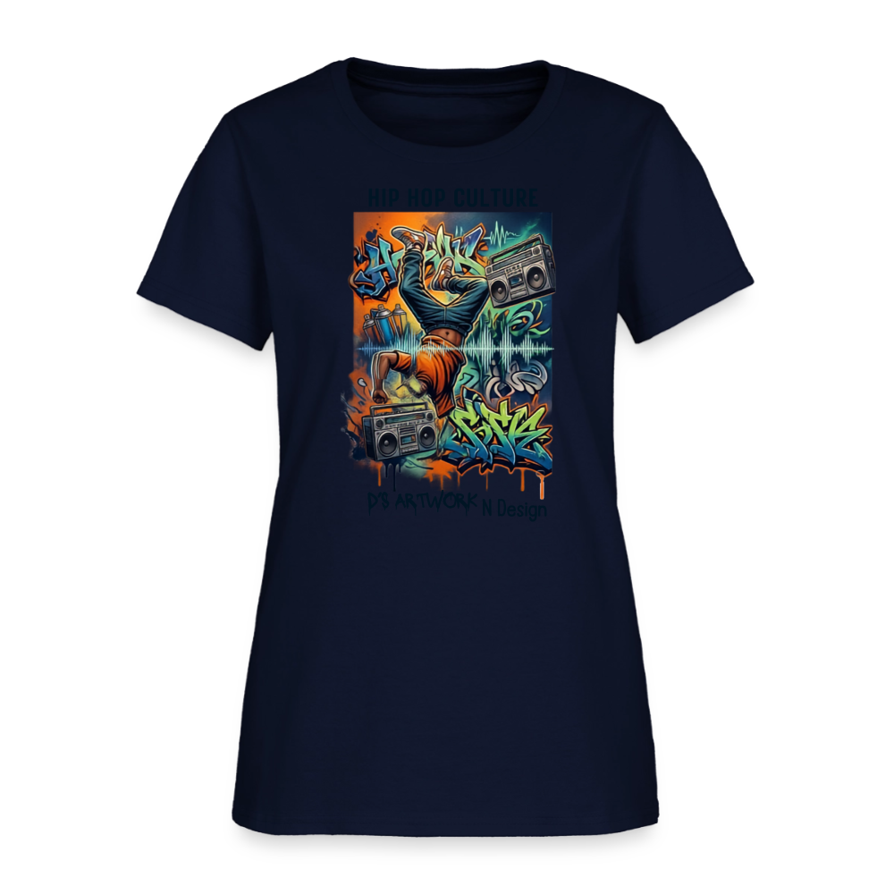 Hip Hop Culture - Women's T-Shirt - navy