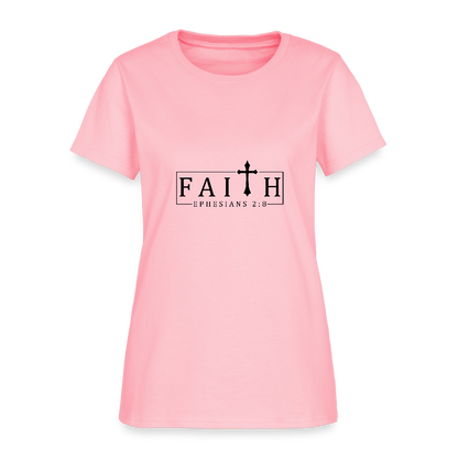 Ephesians 2:8 - Women's T-Shirt - pink