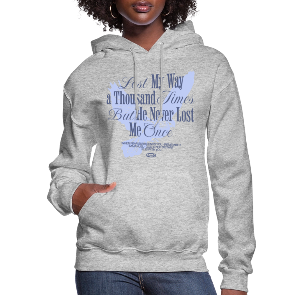 God is with Us - Women's Hoodie - heather gray