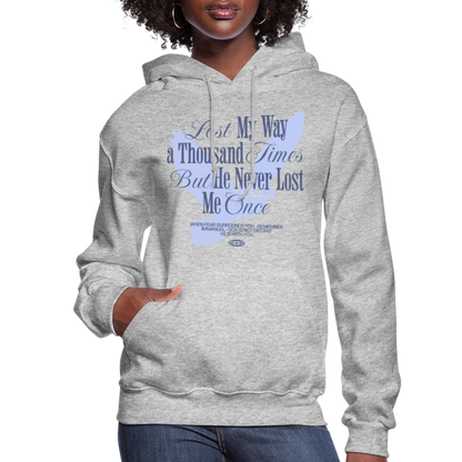 God is with Us - Women's Hoodie - heather gray