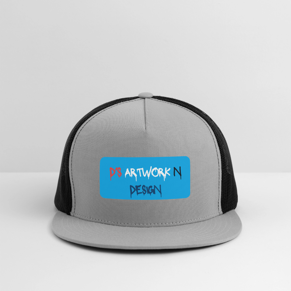 DS Graffiti - Trucker Hat - gray/black