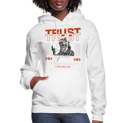 Trust God - Women's Hoodie - white