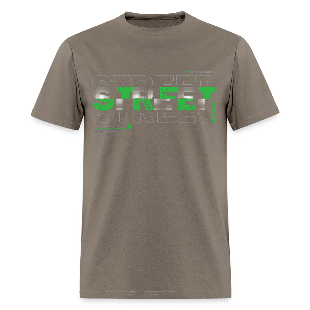 Street wear -Men's T-shirt - safari