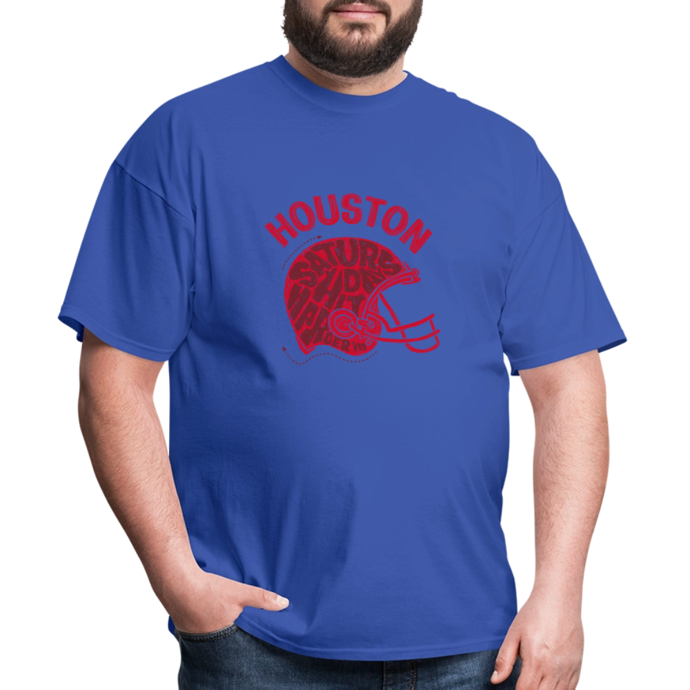 Huston football - Unisex  T-Shirt - royal blue