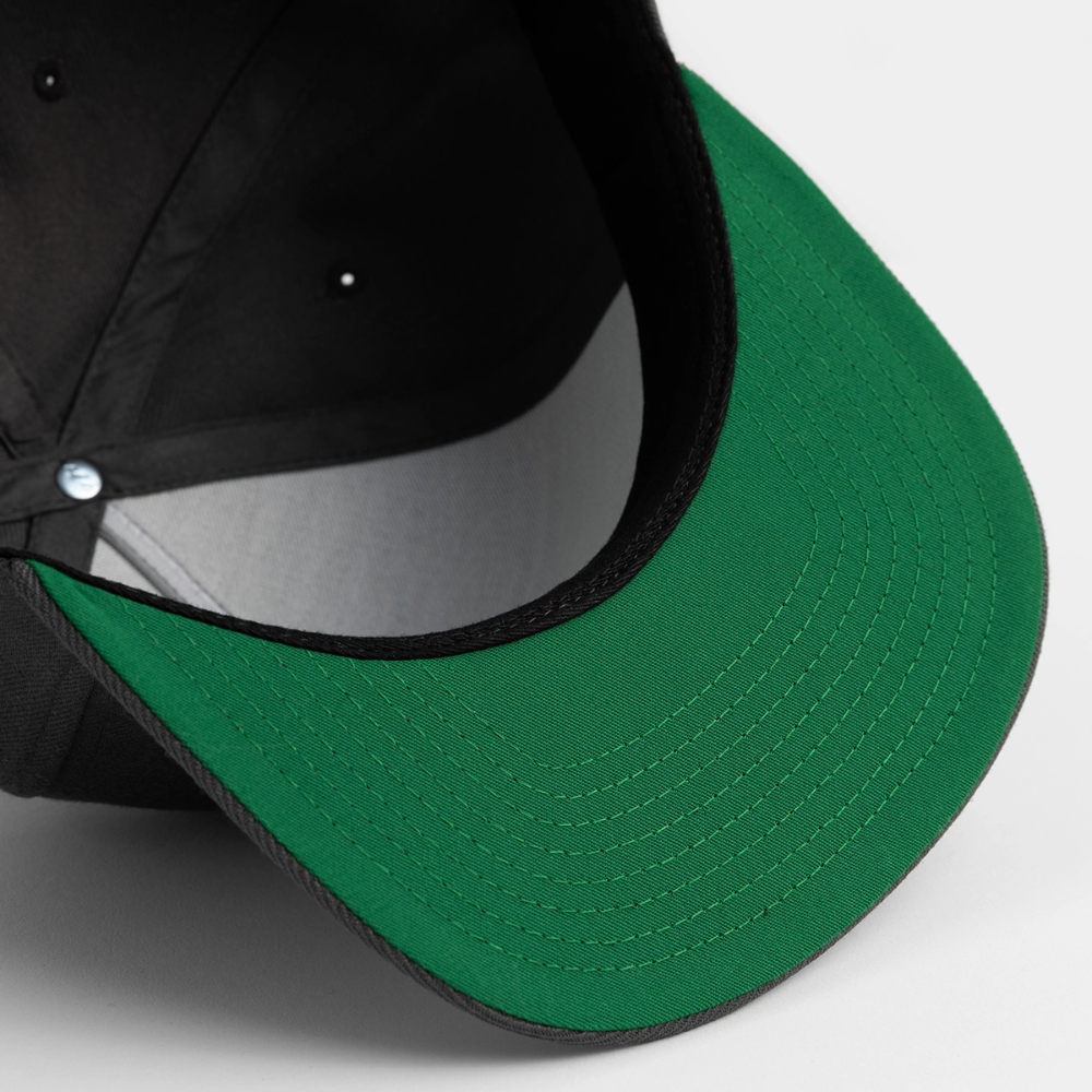 Dream Over Doubt - Graffiti Snapback Baseball Cap - dark grey