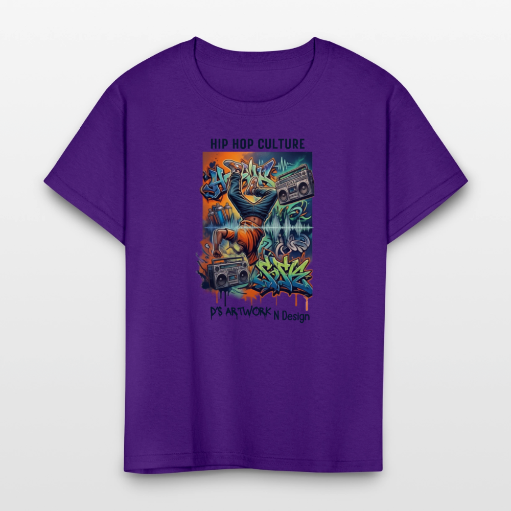 Hip Hop Culture - Kids' T-Shirt - purple