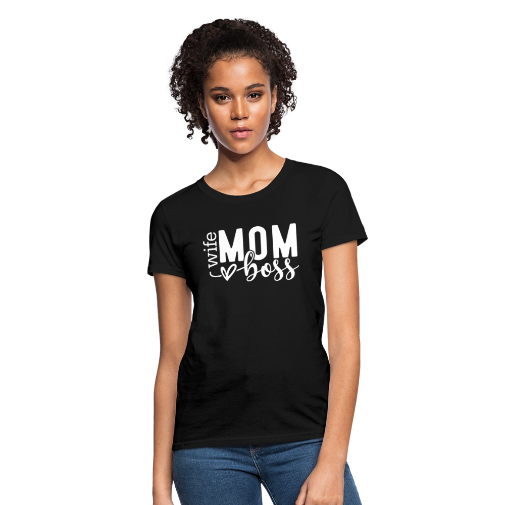 Mom Boss - T-Shirt - black