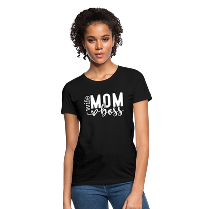 Mom Boss - T-Shirt - black