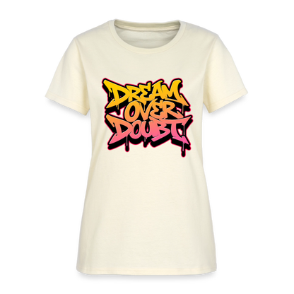 Drem Over Doubt - Graffiti Women's T-Shirt - off white