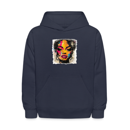Pop Culture Woman 2 - Kids' Hoodie - navy