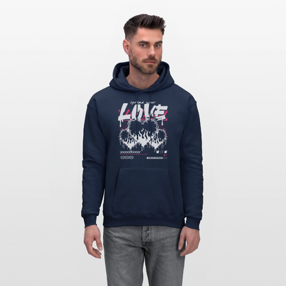 Heart of fire - Men's Hoodie - navy