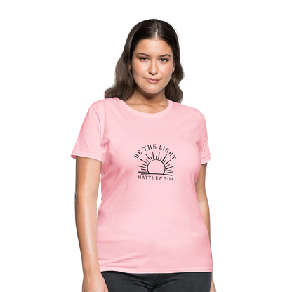 Be the Light - Women's T-Shirt - pink