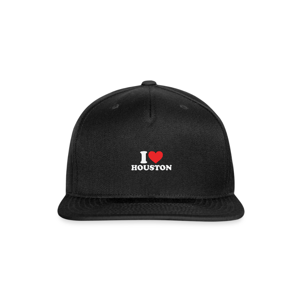 I Love Houston - Snapback Cap - black