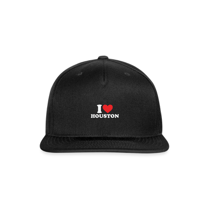 I Love Houston - Snapback Cap - black