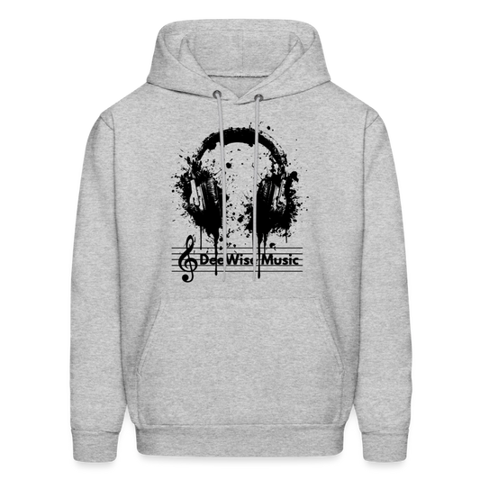 DeeWise Music - Men's Hoodie - heather gray
