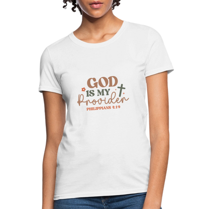 God my Provider - Women's T-Shirt - white
